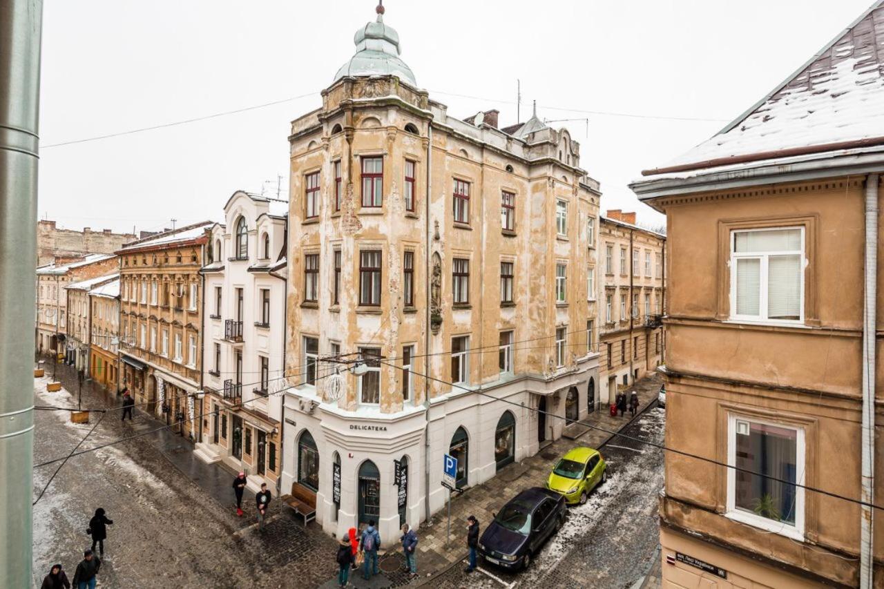 Romari Лесі Українки Apartment ลวีฟ ภายนอก รูปภาพ